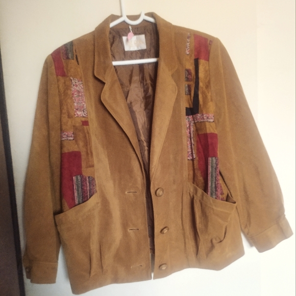 Vintage velvet jacket - Picture 4 of 10